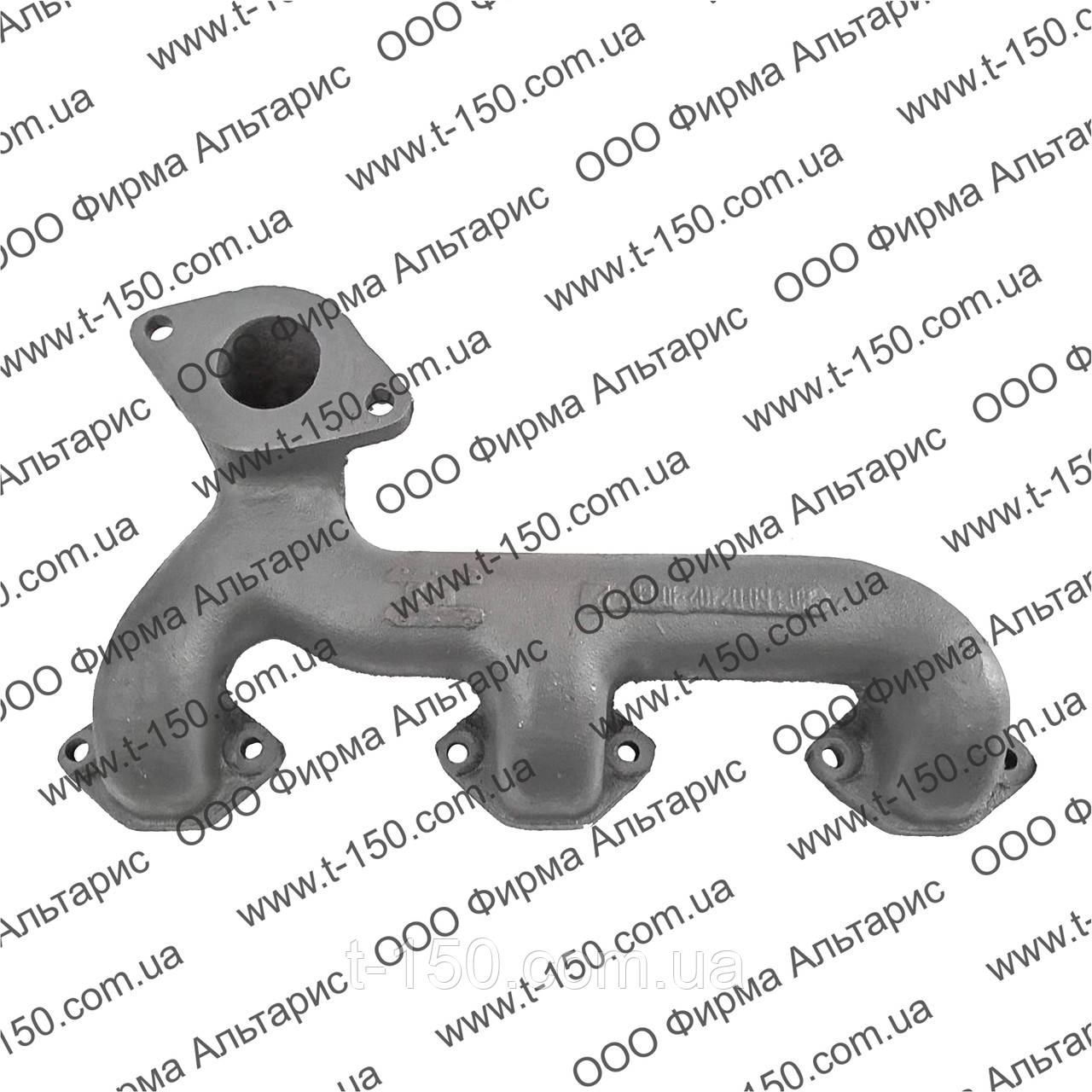 Колектор вихлопний Т-150 СМД-60, лівий, 60-07102.10