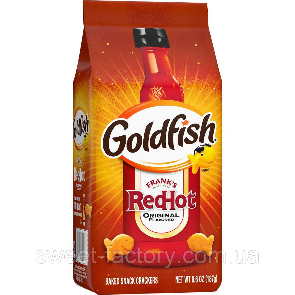 Крекер Goldfish Crackers Frank's Red Hot Original 187g, фото 1