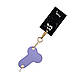 Брелок на карабіні для ключів Art of Sex Fhallus, Лаванда, фото 3