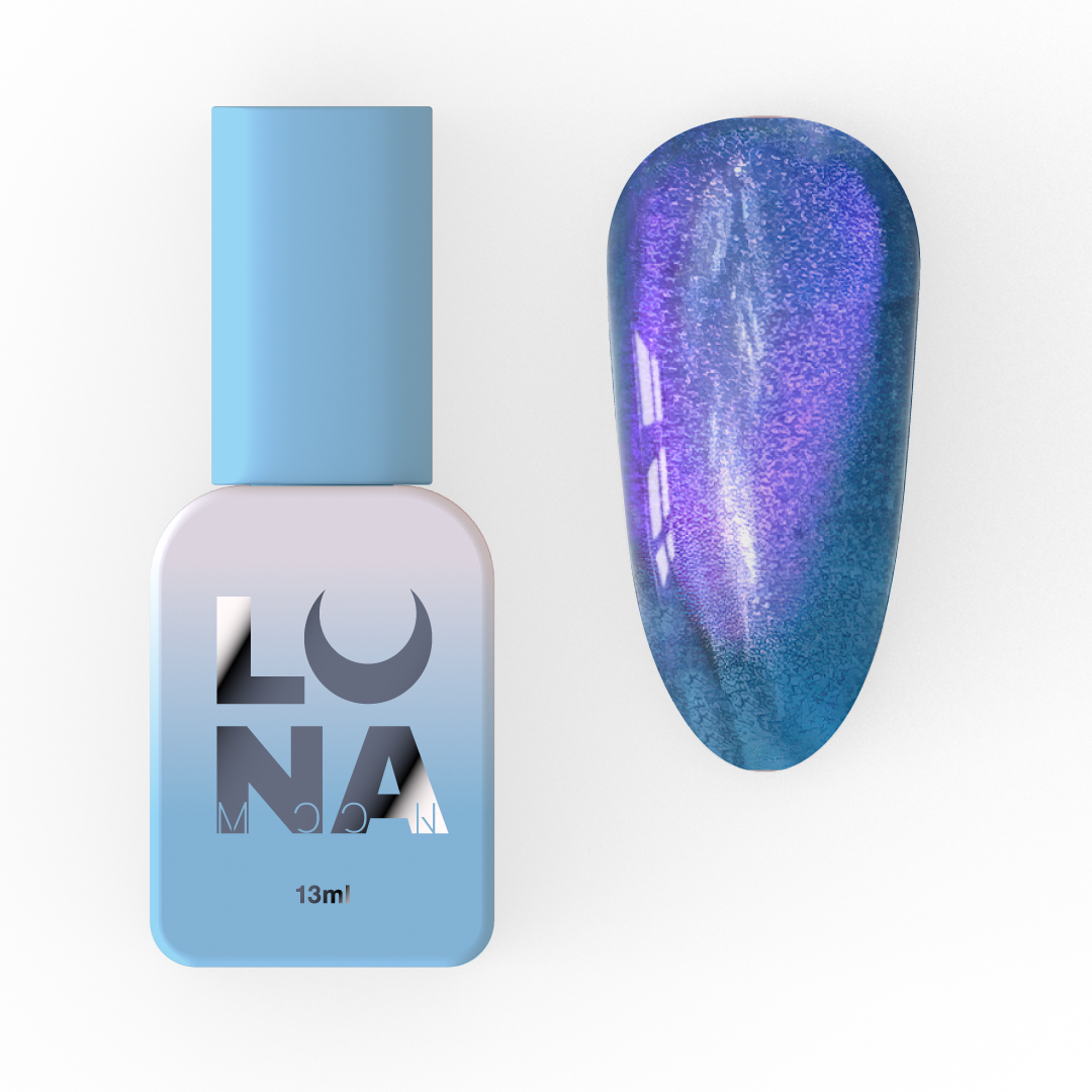 Гель-лак Luna Color Cat Eye №255, 13 мл (синий)
