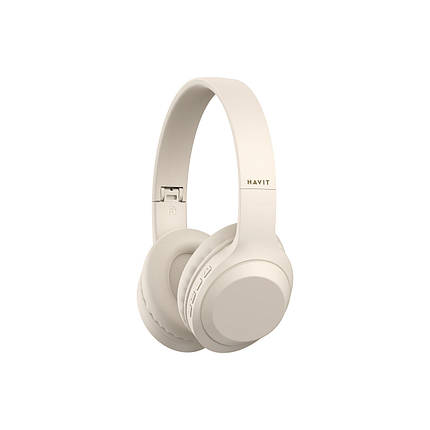 Гарнітура Bluetooth Havit HV-H628BT Beige, фото 1