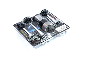 Сигнал дудка з компресором 3шт хром 153/165/215мм 12V  SL-A1015C