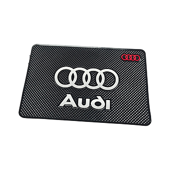 Антиковзаючий килимок на панель авто Audi (Ауді)