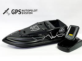 GPS  (V3_9+1) Ехолот Toslon TF520 Прикормочний кораблик Фурія Шторм