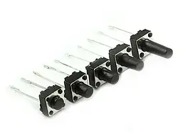 Тактова кнопка 4,5х4,5x4,3, 4pin