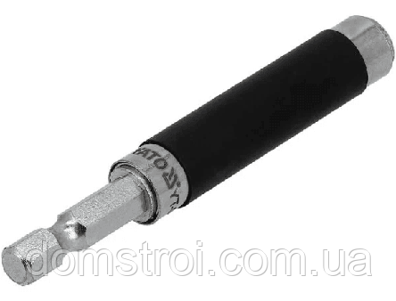 Бітотримач магнітний висувний YATO YT-0467 1/4" 80 мм, фото 1