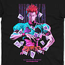 Футболка чорна Morze Hunter x Hunter  Hisoka, фото 4