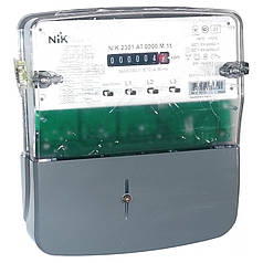 Лічильник електроенергії NIK2301 AT.0000.М.11 5(10)А 3-фазний електромеханічний однотарифний, NiK