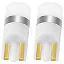 Комплект світлодіодних ламп NAPO LED T10-3030-1smd  W5W T10 колір світіння білий 4 шт, фото 3