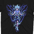 Футболка чорна Morze Hunter x Hunter Killua Zoldyck, фото 5