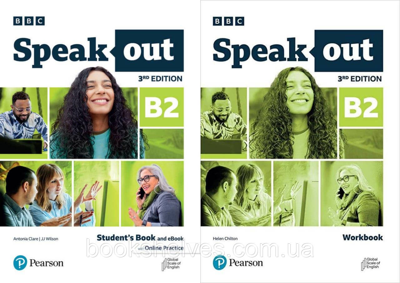 Підручник та робочий зошит Speakout 3rd Edition B2 Student's Book with Online Practice + workbook