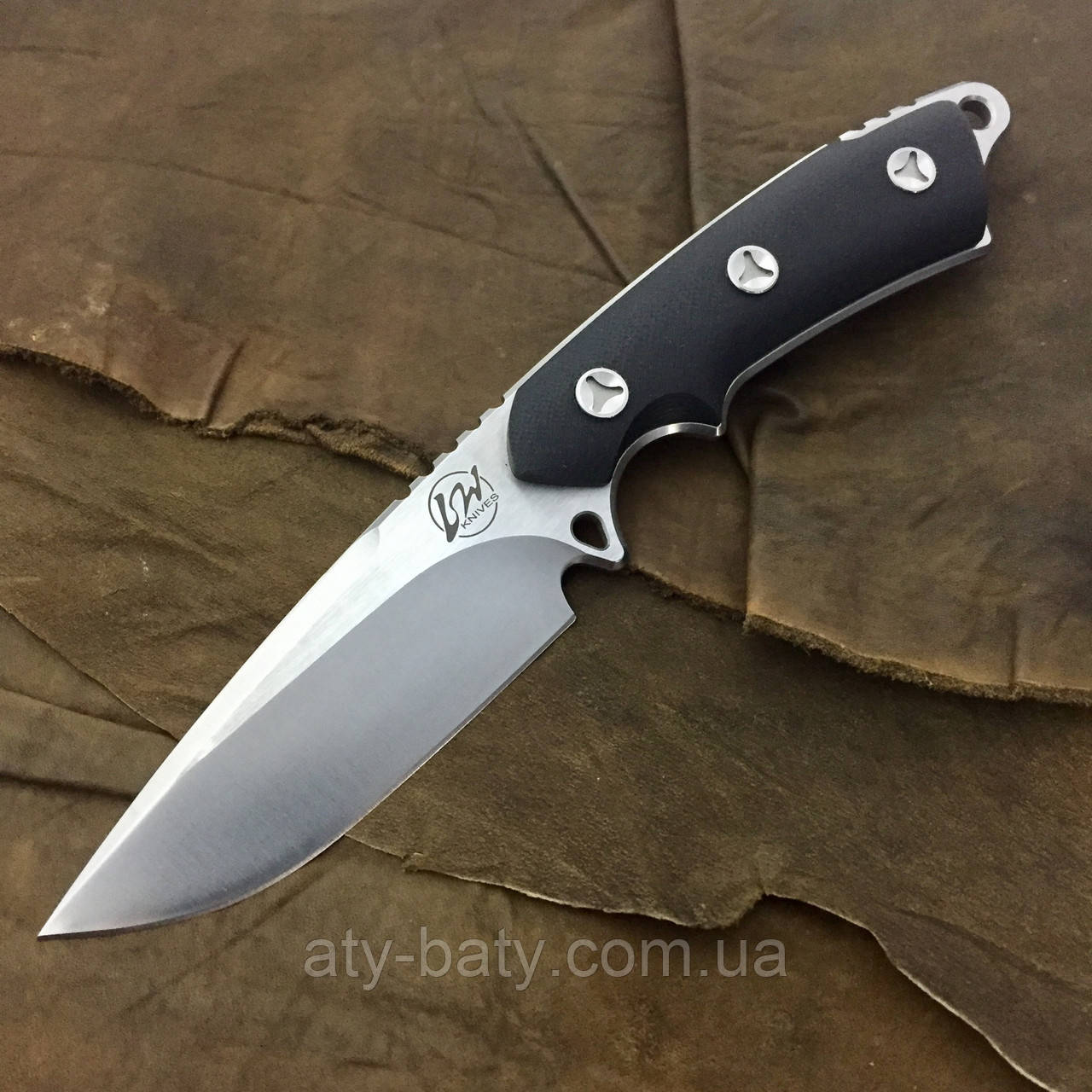 Ніж LW Knives Small Fixed Blade (білий)