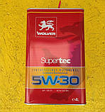 Масло WOLVER Supertec 5W-30, API SN/CF 4л, фото 4