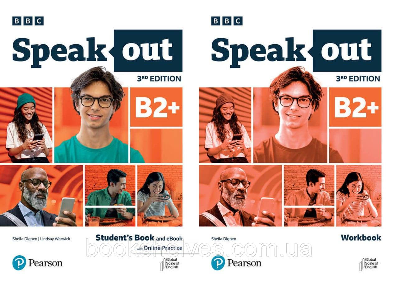 Підручник та робочий зошит Speakout 3rd Edition B2+ Student's Book with Online Practice + workbook