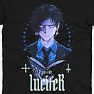 Футболка чорна Morze Hunter x Hunter Chrollo Lucilfer, фото 4