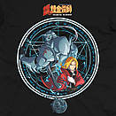 Футболка чорна Morze Fullmetal Alchemist (Сталевий Алхімік), фото 3