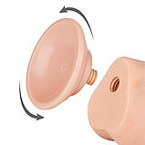 Фалоїмітатор Sliding-Skin Dual Layer Dong 7.5" Flesh, фото 8