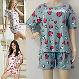 Трикотажна піжама, батал 849, фото 2