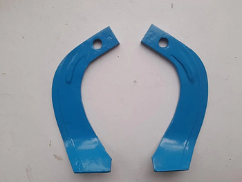 Ніж грунтофрези IT-225 ( 22см )  Сині ПОСИЛЕНІ  на тракторну почвофрезу Китай GQN ДТЗ Заря