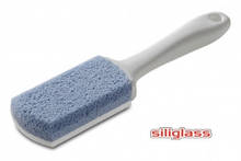 Пемза Siliglass Double Action Blue з ручкою (Іспанія)