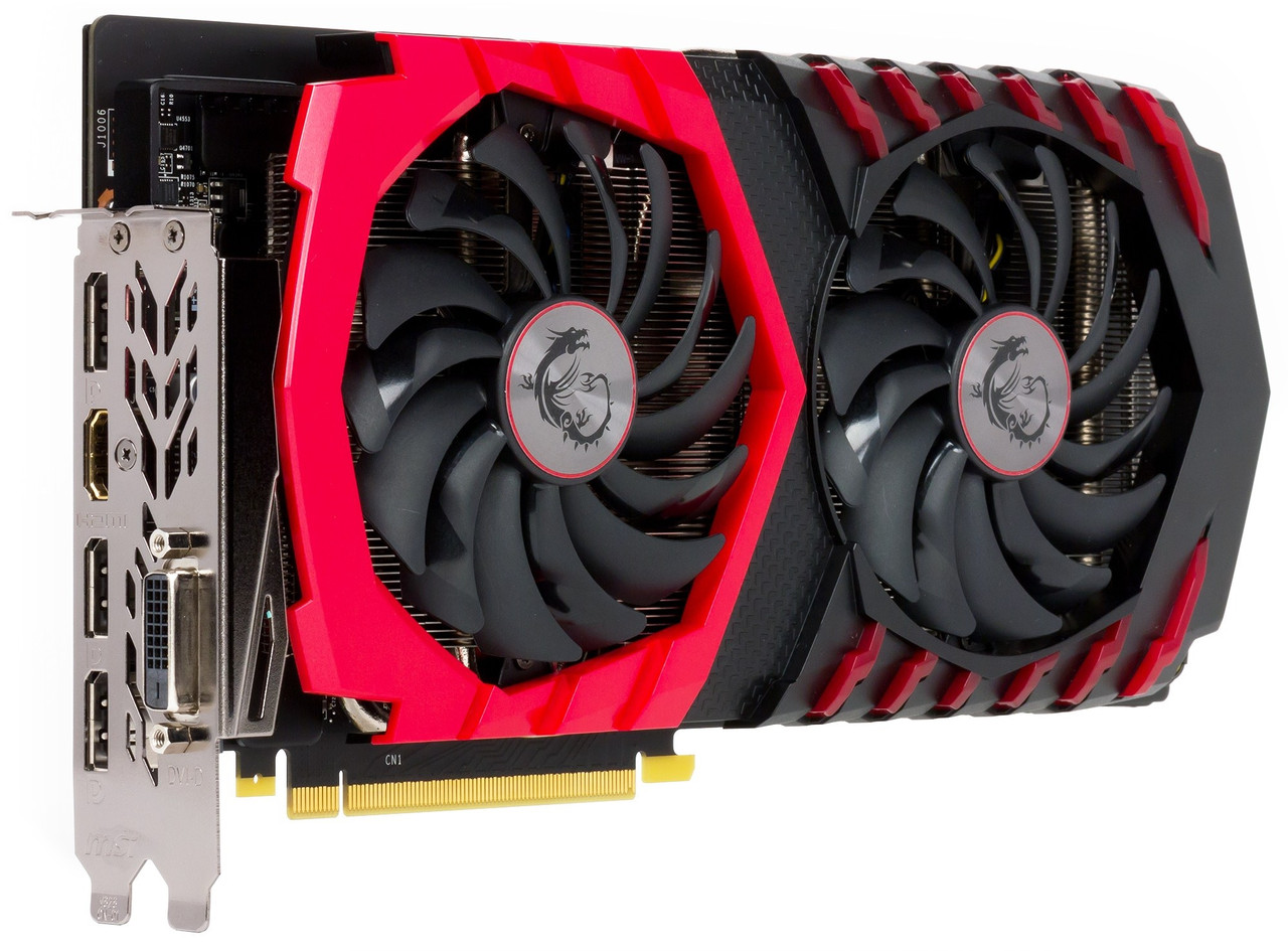 Відеокарта MSI PCI-Ex GeForce GTX 1060 6GB GDDR5 Gaming X ( GTX1060 6GD5 ) Гарантія 6 місяців