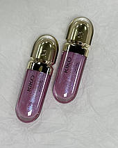 Блиск для губ Kiko Milano 3D Hydra Gold Reflections 01 Glowing lilac 6.5 мл, фото 4