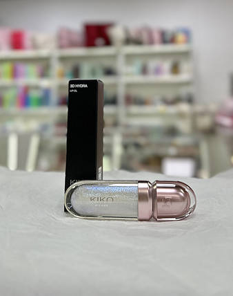 Олія для губ Kiko Milano 3D Hydra Lip  Oil 01 Milky Way 6.5мл, фото 1