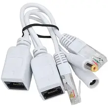 Комплект для передавання живлення TCOM, IP-камер без PoE по крученій парі