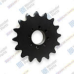 D28281617 зірочка приводу похилої камери, АНАЛОГ, виробник WonderParts (EU), комбайн Massey Ferguson