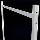 Стійка регульована розбірна "TAIPEI" 1250х2250х500мм. Рейл торговий для одягу, кронштейнів для бутіка., фото 6