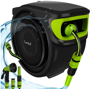 Садовий шланг з автоматичним котушковим пістолетом-розпорошувачем Gardlov 25509