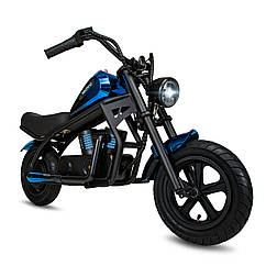 Дитячий електромотоцикл Techno ES-60 Blue-Black