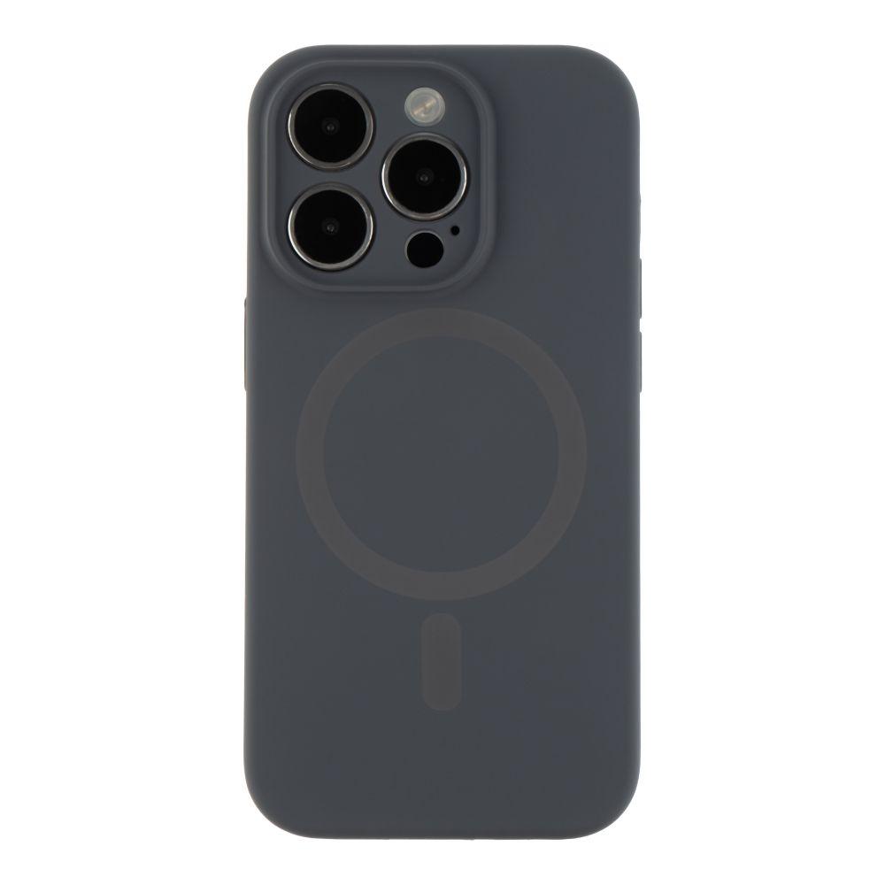 Чохол Glow Silicone Case Full Camera with Magsafe для iPhone 14 Pro Колір Grey, фото 1