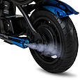 Дитячий електромотоцикл Techno ES-60 Blue-Black, фото 9