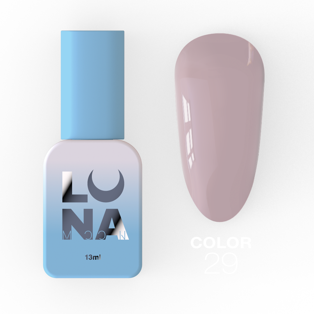 Гель-лак Luna Color No29, 13 мл (блідно-ліловий)