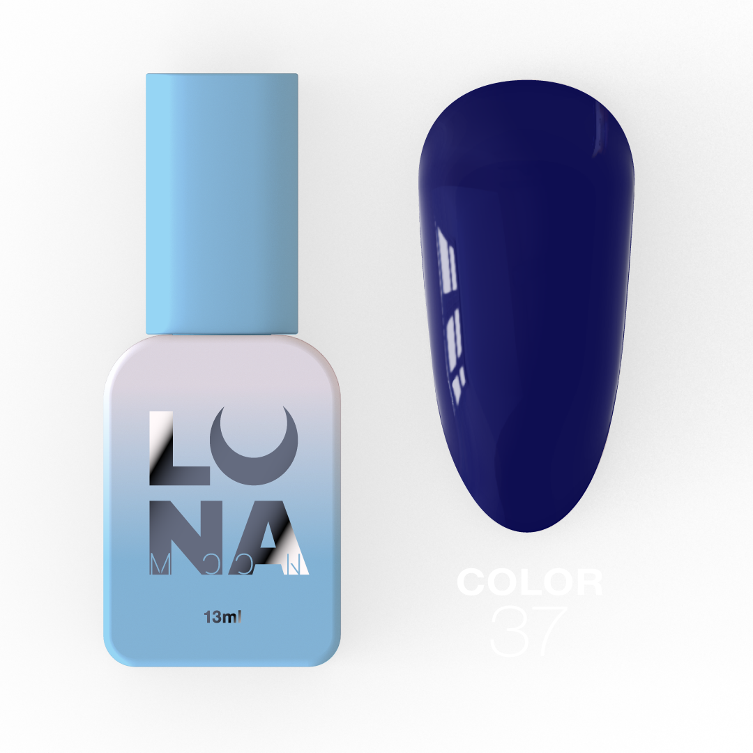 Гель-лак Luna Color No37, 13 мл (сапфіровий)