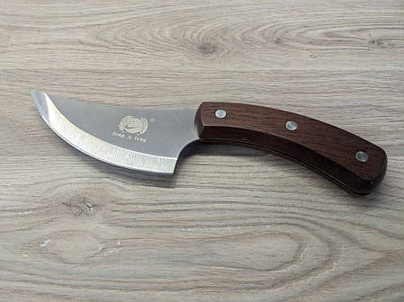 Обвалочний ніж для м'яса feng&feng 23,5 см з дерев'яною ручкою, фото 1