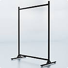 Стійка розбірна "TAIPEI" 1000х1350х500мм. Рейл торговий для одягу, кронштейнів для бутіка., фото 2