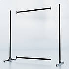 Стійка розбірна "TAIPEI" 1000х1350х500мм. Рейл торговий для одягу, кронштейнів для бутіка., фото 3