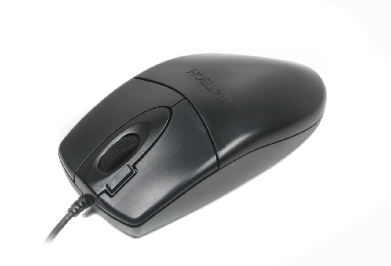 Миша A4Tech OP-620D USB (Black)