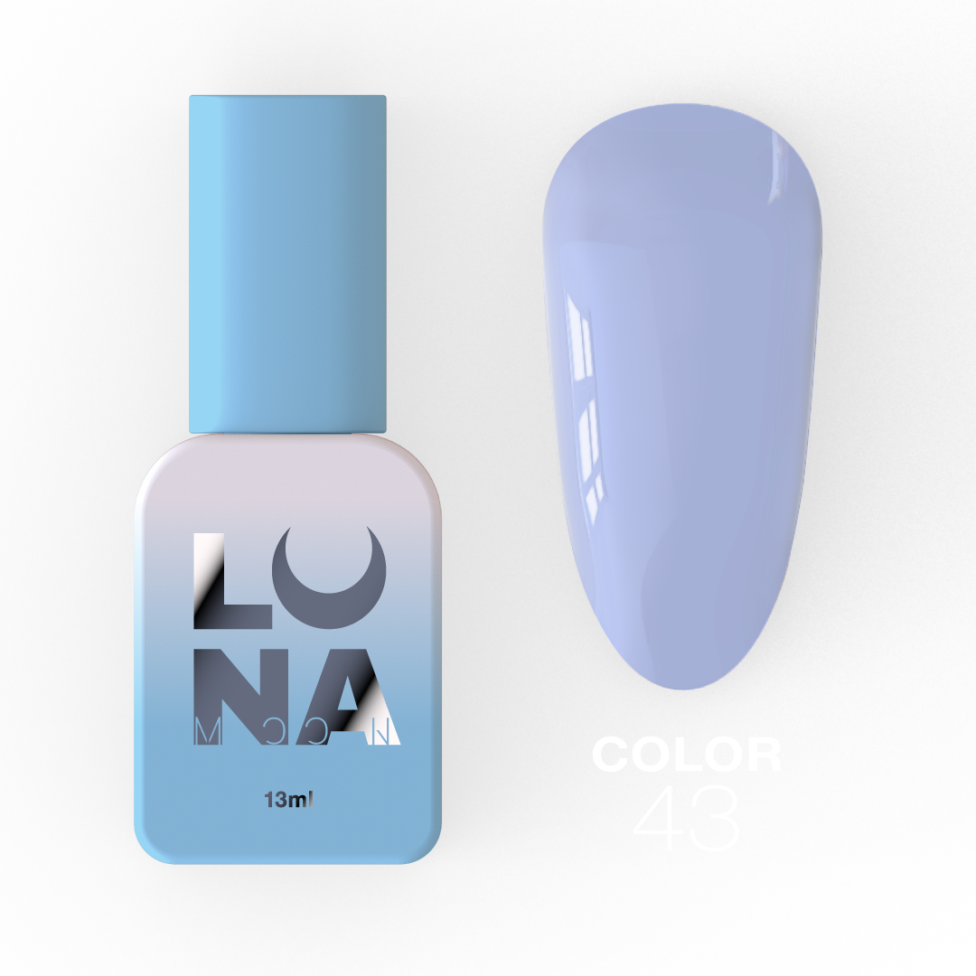 Гель-лак Luna Color No43, 13 мл (лавандовий)