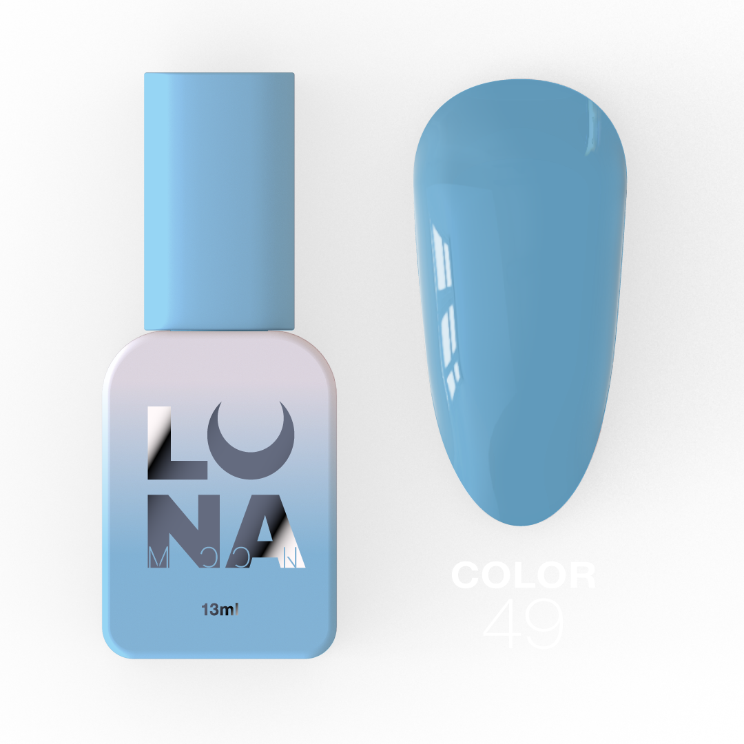 Гель-лак Luna Color No49, 13 мл (сизий)