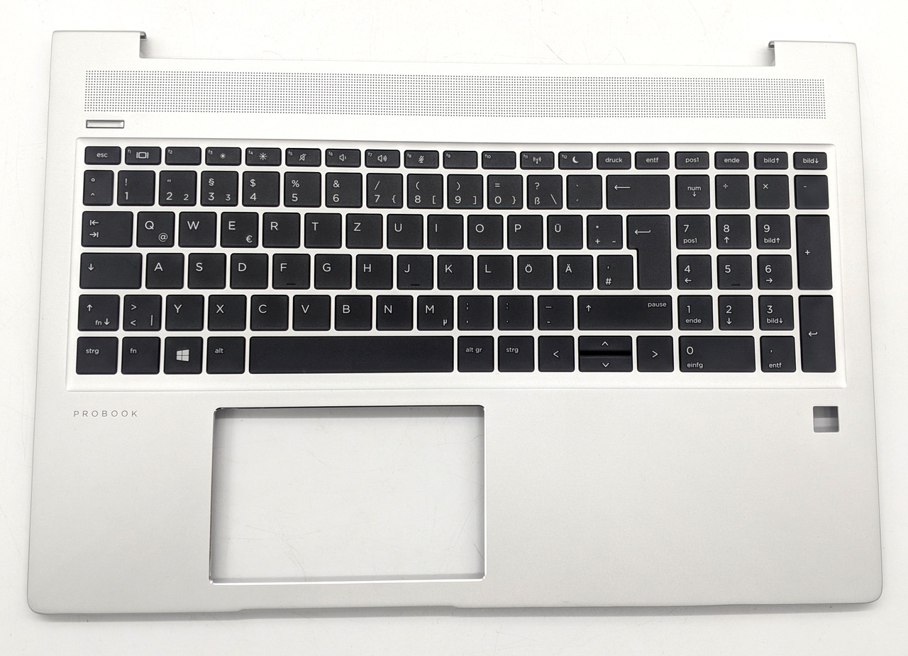 Верхня кришка корпусу з клавіатурою до ноутбука HP ProBook 450 G7 без підсвітки клавіатури