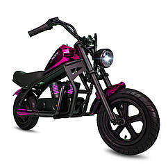 Дитячий електромотоцикл Techno ES-60 Pink-Black