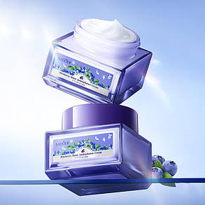 Зволожуючий крем для обличчя з чорницею Sadoer Blueberry Moist Antioxidation Cream, 60г., фото 3