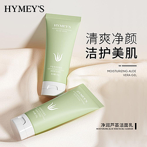 Пінка для вмивання Hymeys Aloe Vera Refreshing Purifying Deep Cleansing Cleanser, 100г., фото 2