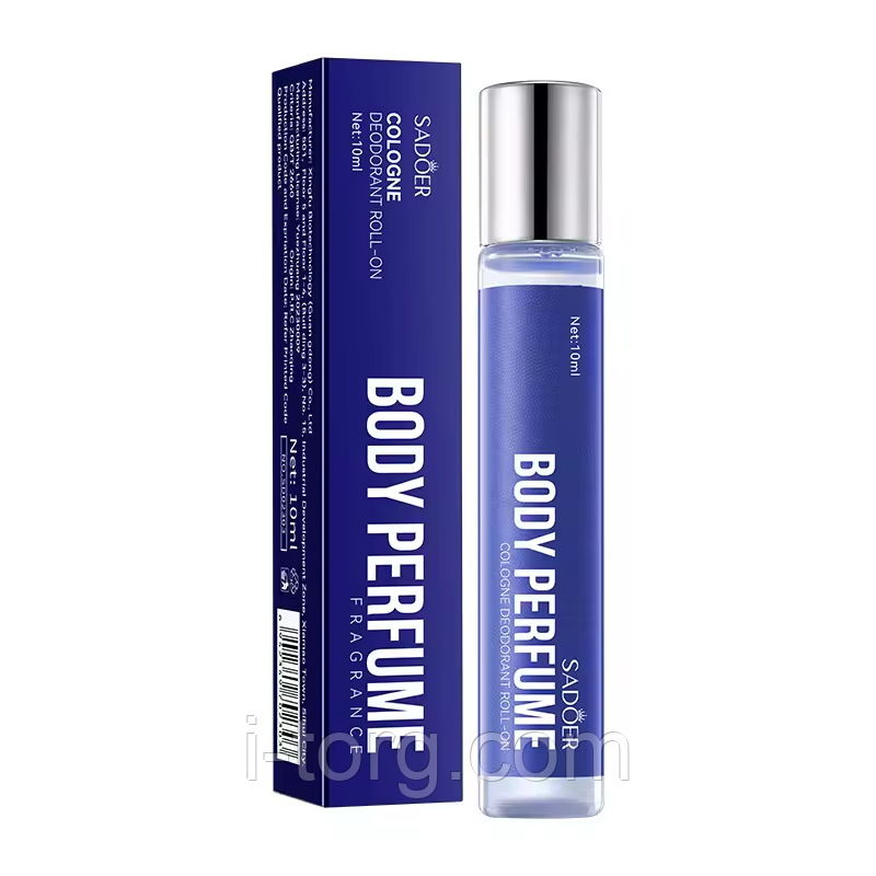Парфуми-ролики Sadoer Cologne Body Perfume Roll-on, 10 мл.