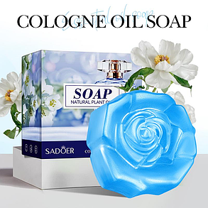 Парфумоване натуральне мило Sadoer Cologne Oil Soap, 100г, фото 2