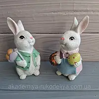 Статуетки зайчики, пташки, овечки