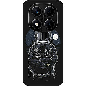 Чохол силіконовий Case для Xiaomi Redmi Note 14 Pro 5G з картинкою Космонавт і місяць